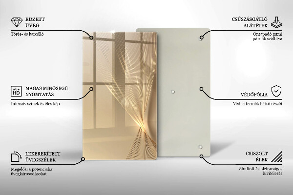 Tocător de bucătărie Abstracția modernă