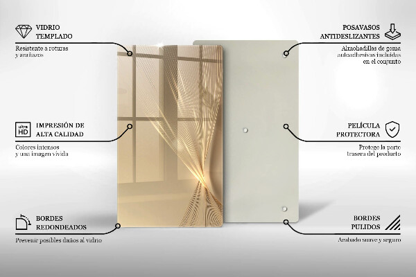 Tocător de bucătărie Abstracția modernă