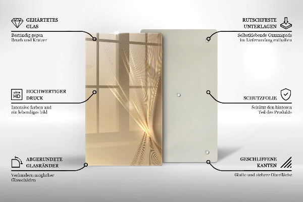 Tocător de bucătărie Abstracția modernă