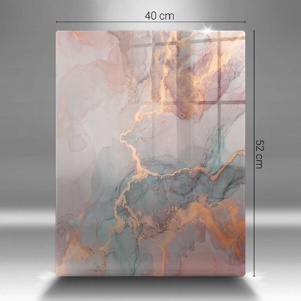 Tocător de bucătărie Marmură cu aur