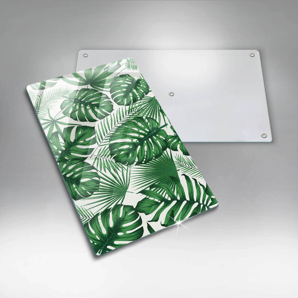 Tocător de bucătărie Monstera pleacă