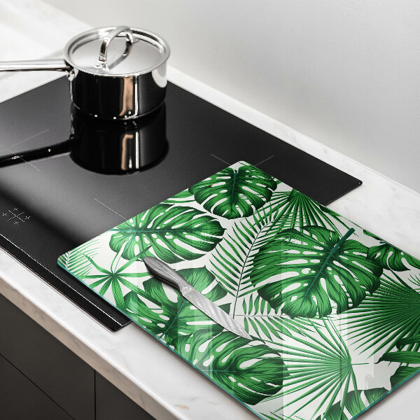 Tocător de bucătărie Monstera pleacă