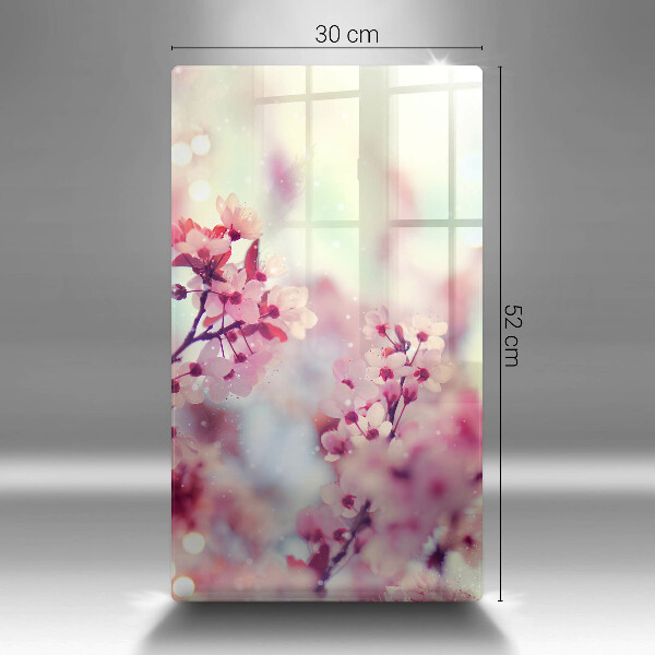 Tocător de bucătărie Flori roz de primăvară