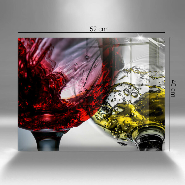Tocător din sticlă Pahare de vin