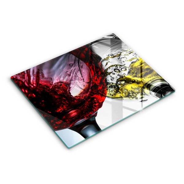 Tocător din sticlă Pahare de vin