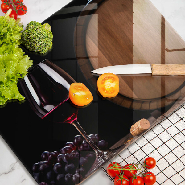 Tocător din sticlă Pahar de vin butoi