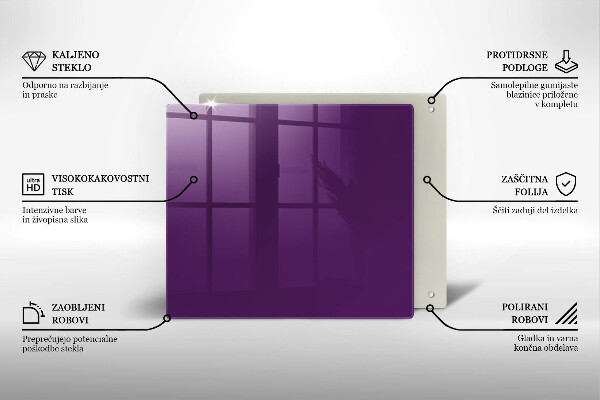 Tocător de bucătărie Culoare violet