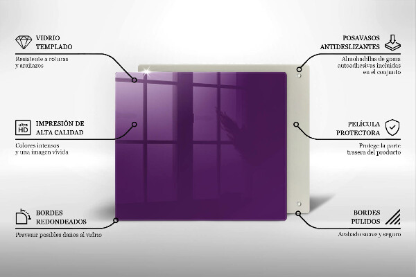 Tocător de bucătărie Culoare violet