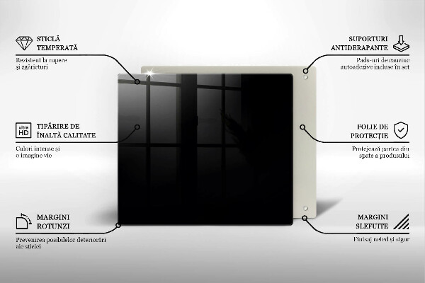 Tocător de bucătărie Culoare neagra