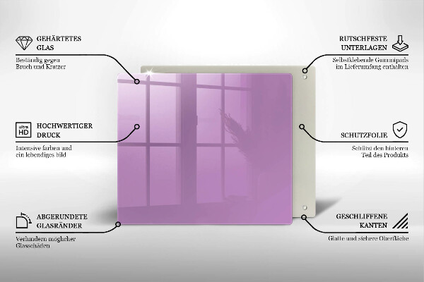 Tocător de bucătărie Culoare violet