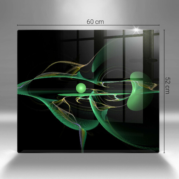 Tocător din sticlă Abstracția modernă