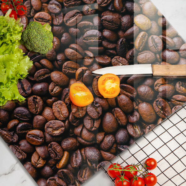 Tocător de bucătărie Boabe de cafea