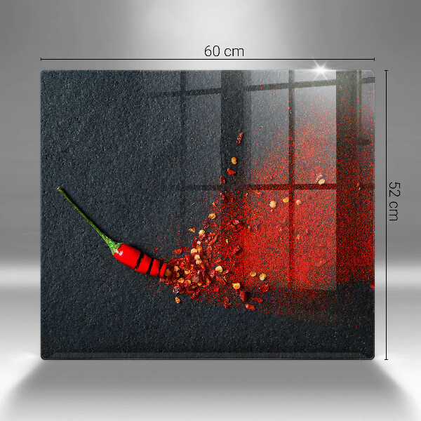Tocător din sticlă Ardei iute