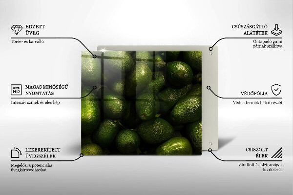 Tocător de bucătărie Fructe de avocado