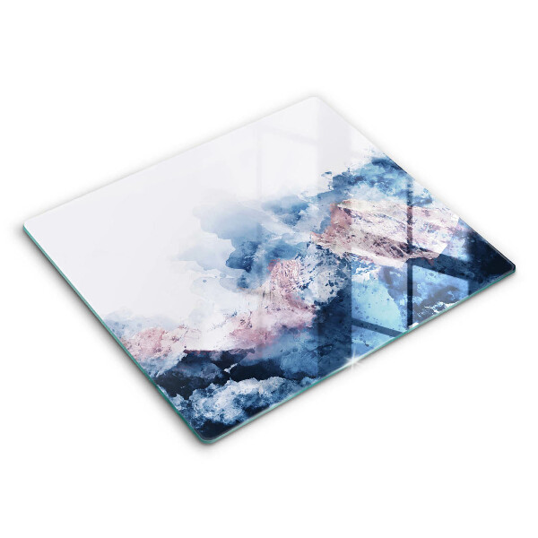 Tocător de bucătărie Munți pictați în abstract