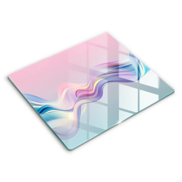 Tocător de bucătărie Abstracția pastelului