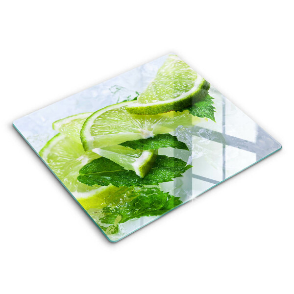 Tocător din sticlă Lime menta si gheata