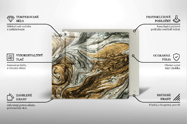 Tocător de bucătărie Abstracție bogată