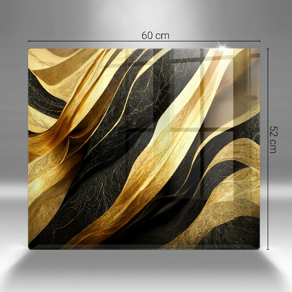 Tocător din sticlă Abstracție elegantă