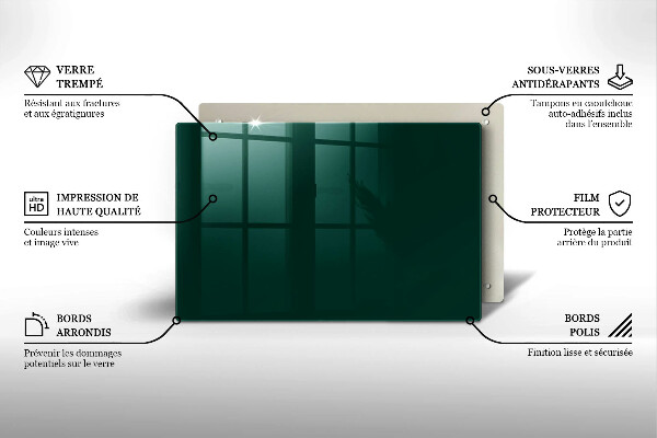 Tocător sticlă Culoarea verde
