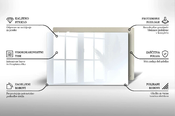 Tocător de bucătărie culoare alba