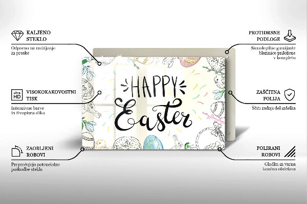 Tocător de bucătărie Happy Easter