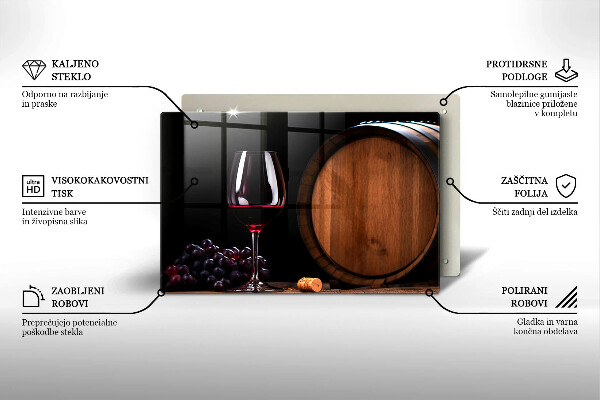 Tocător sticlă Pahar de vin butoi