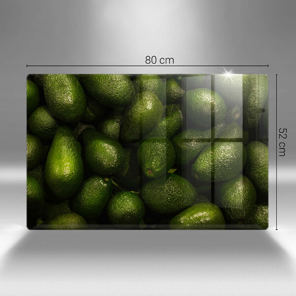 Tocător sticlă Fructe de avocado