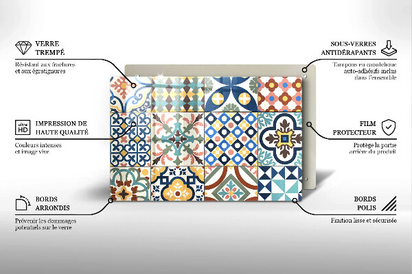 Tocător de bucătărie Placi decorative