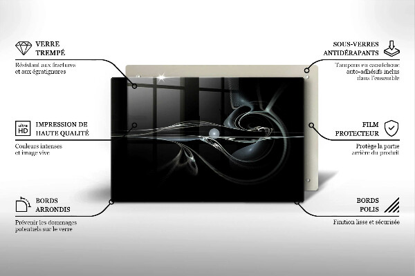 Tocător de bucătărie Abstracția modernă