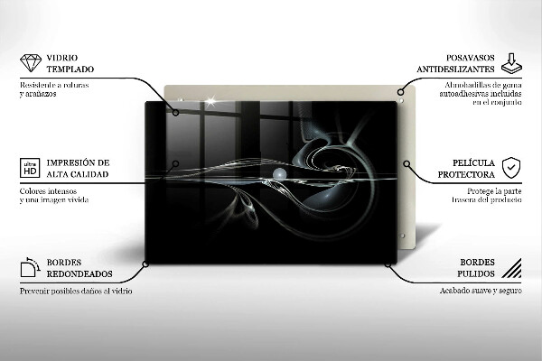 Tocător de bucătărie Abstracția modernă