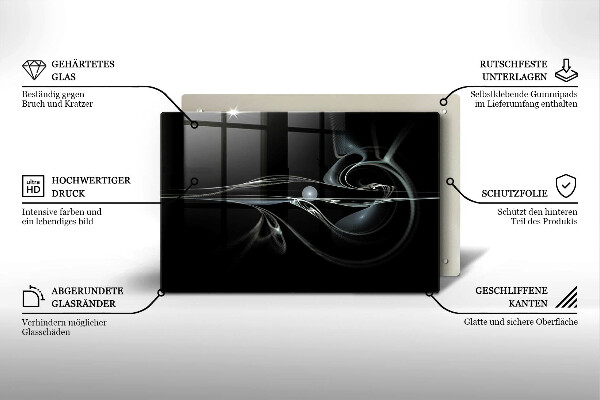 Tocător de bucătărie Abstracția modernă