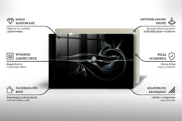 Tocător de bucătărie Abstracția modernă