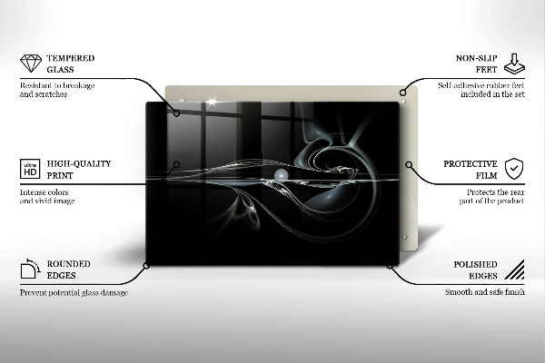 Tocător de bucătărie Abstracția modernă