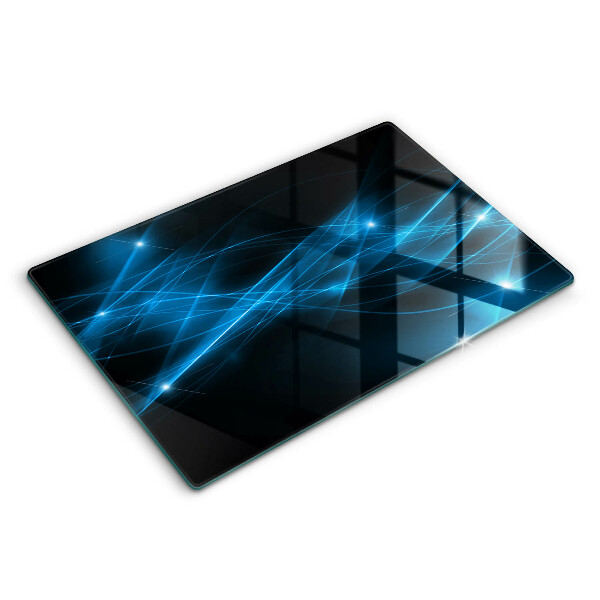 Tocător de bucătărie Fum albastru abstract