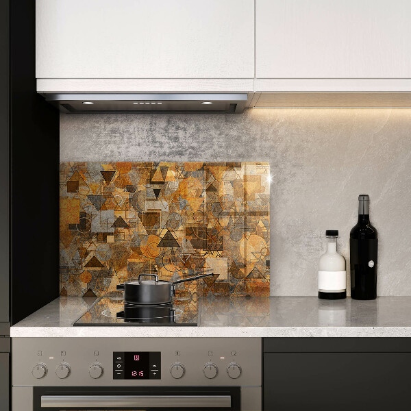 Tocător de bucătărie Model fără sudură de figuri geometrice