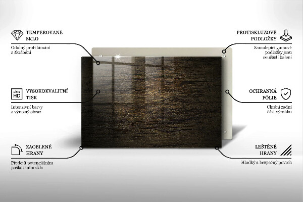 Tocător de bucătărie Textura scoarță de lemn