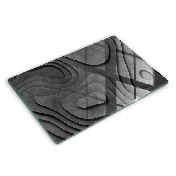Tocător de bucătărie Forme de piatră 3D