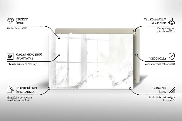 Tocător de bucătărie Marmură modernă