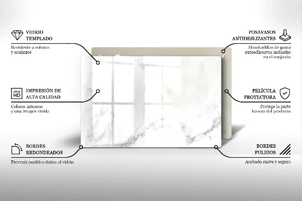Tocător de bucătărie Marmură modernă