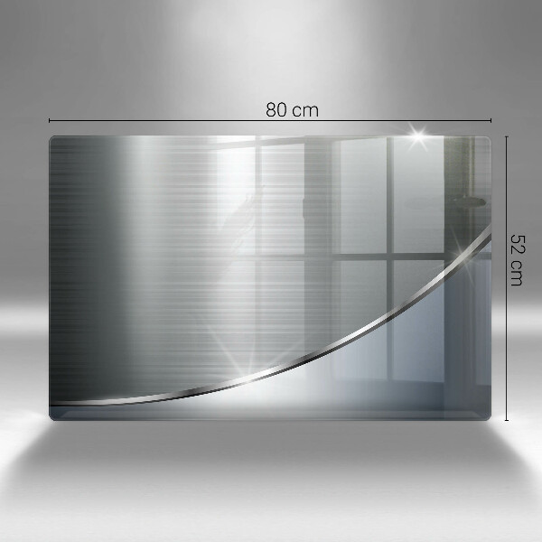Tocător de bucătărie Model de abstractizare din metal