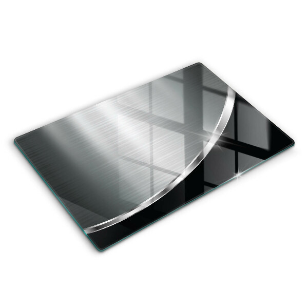 Tocător de bucătărie Abstracție cu metal