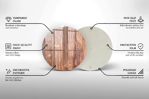 Tocător de bucătărie Lemn natural