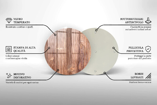 Tocător de bucătărie Lemn natural