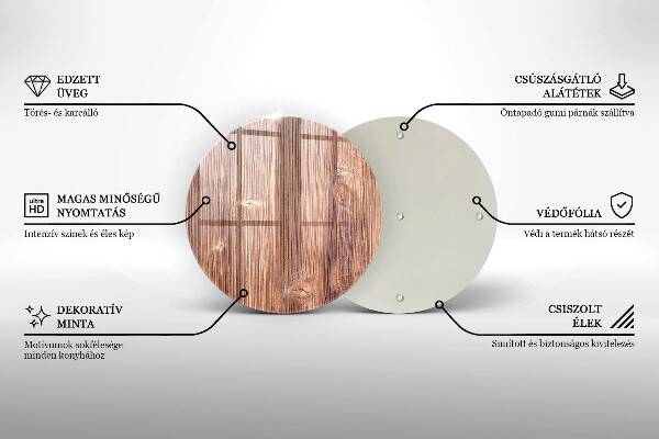 Tocător de bucătărie Lemn natural