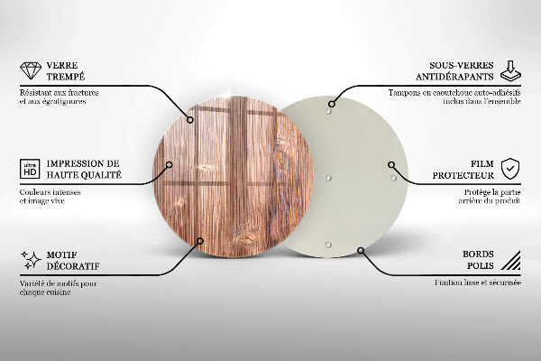 Tocător de bucătărie Lemn natural