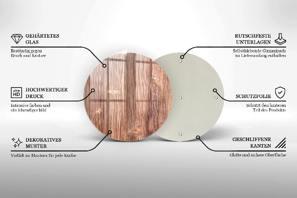 Tocător de bucătărie Lemn natural