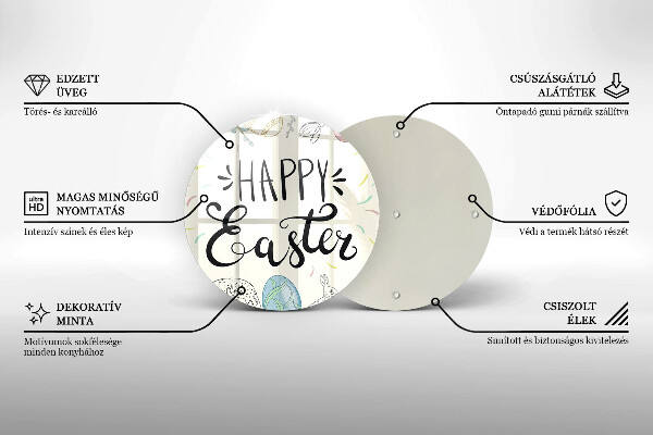Tocător de bucătărie Happy Easter