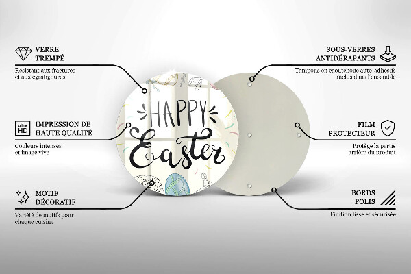 Tocător de bucătărie Happy Easter