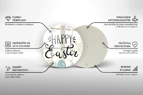 Tocător de bucătărie Happy Easter